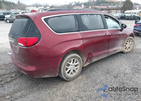 2020 Chrysler Voyager Lxi из США, поврежденный, VIN 2C4RC1DG7LR163654